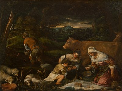 Il seminatore, 1575 da Francesco Bassano