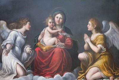 Madonna col Bambino e angeli da Francesco Albani