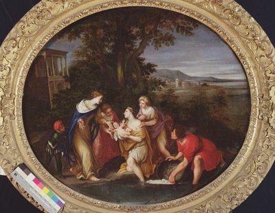 Mosè salvato dalle acque da Francesco Albani