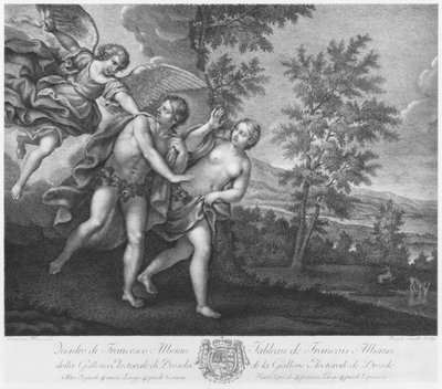 La cacciata dal Paradiso da Francesco Albani