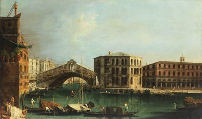 Francesco Albotto Ponte di Rialto e Palazzo dei Camerlenghi da Francesco Albotto