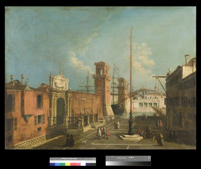 Veduta di Campo e Porta Arsenale da Francesco Albotto