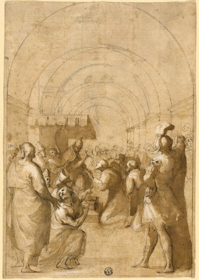 Studio per Papa Innocenzo III che istituisce l