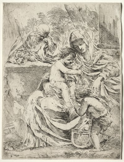 La Sacra Famiglia da Francesco Amato