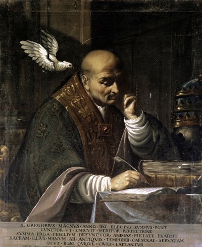 GREGORIO I, Ritratto. 1730-1751 (olio su tela) da Francesco Andreini