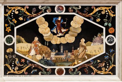 La Madonna di Monte Berico appare a Vincenza Pasini (dettaglio) da Francesco Antonio Corbarelli