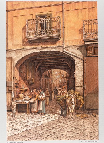 Uno scorcio di Napoli da Francesco Aversano