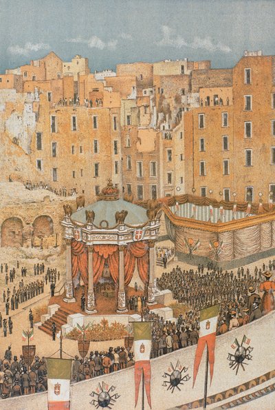 Ristrutturazione di Piazza del Porto, a Napoli da Francesco Aversano