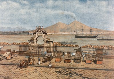 Spiaggia di Santa Lucia, a Napoli da Francesco Aversano