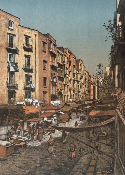 Strada Selleria al Pendino, a Napoli da Francesco Aversano