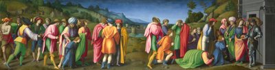 Giuseppe perdona i suoi fratelli, ca. 1515 da Francesco Bacchiacca