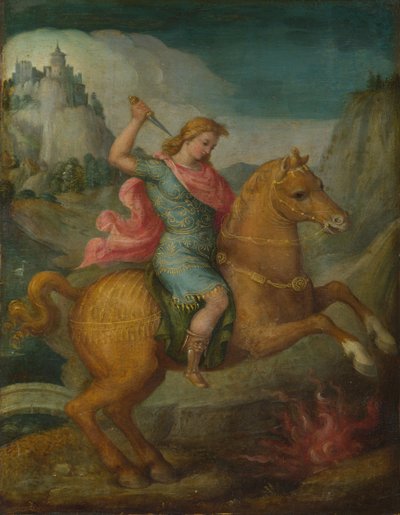 Marco Curzio, c. 1525 da Francesco Ubertini Bacchiacca
