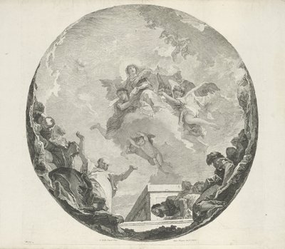 Ascensione di Maria da Francesco Bartolozzi (attributed to)