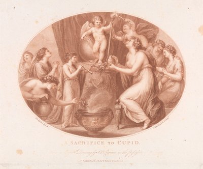 Ein Opfer für Amor da Francesco Bartolozzi