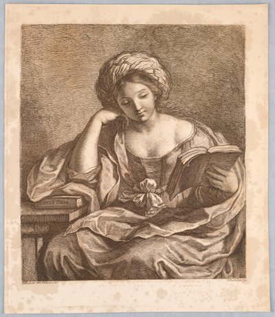 Una Sibilla, con un Libro da Francesco Bartolozzi