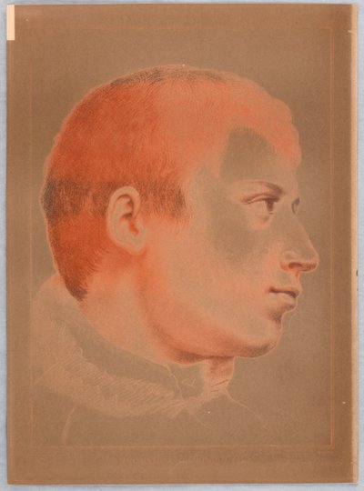 Testa di un giovane uomo da Francesco Bartolozzi