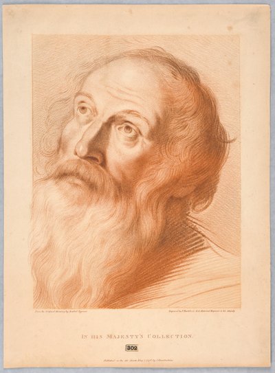 Testa di un Vecchio da Francesco Bartolozzi