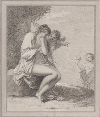 Arianna, Cupido e Bacco da Francesco Bartolozzi