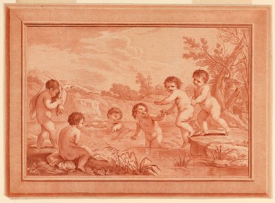 Ragazzi che giocano da Francesco Bartolozzi