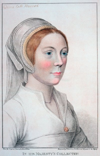 Catherine Howard, quinta moglie di Enrico VIII da Francesco Bartolozzi