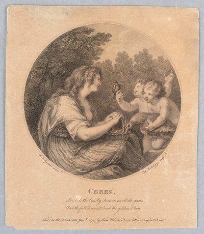 Cerere da Francesco Bartolozzi