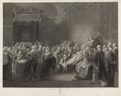 Morte del conte di Chatham da Francesco Bartolozzi