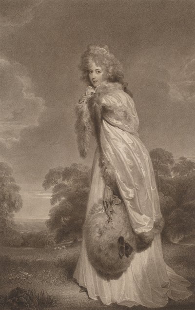 Elizabeth Farran, 1792 da Francesco Bartolozzi