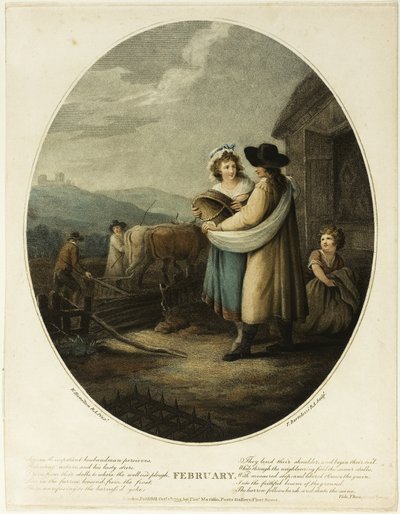 Febbraio da Francesco Bartolozzi
