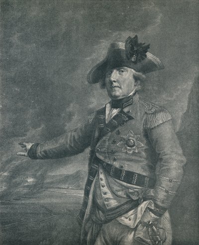 George Augustus Elliot Lord Heathfield, Governatore di Gibilterra, 1788 1909 da Francesco Bartolozzi