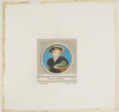 Henry Brandon da Francesco Bartolozzi