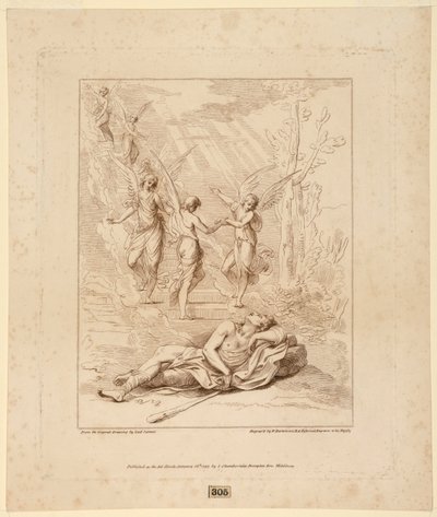La visione di Giacobbe da Francesco Bartolozzi