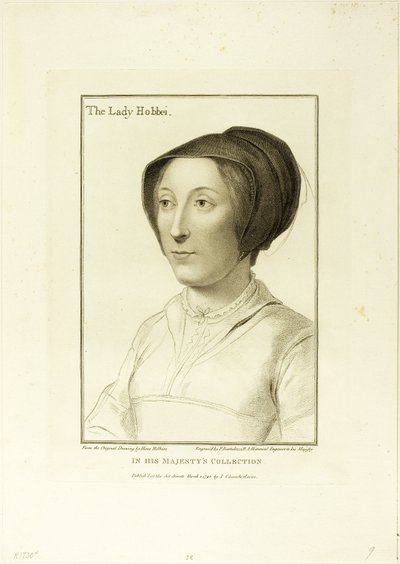 Lady Hobby da Francesco Bartolozzi