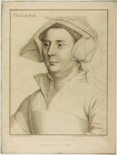 Lady Rich da Francesco Bartolozzi