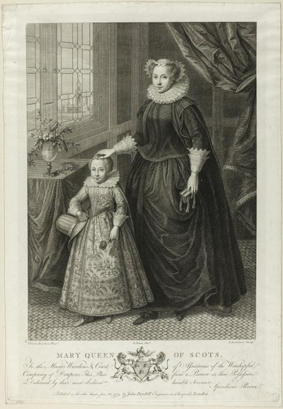 Maria, Regina di Scozia da Francesco Bartolozzi