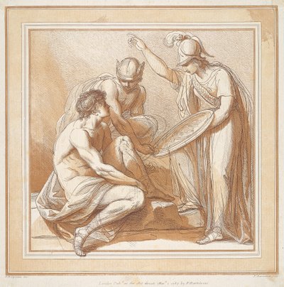 Mercurio, Minerva e Paride da Francesco Bartolozzi