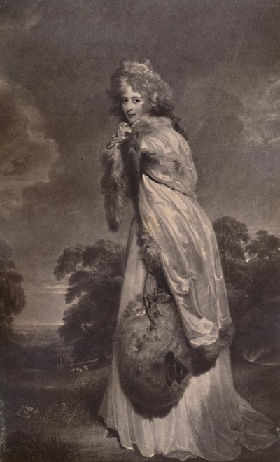 Miss Elizabeth Farren, poi Contessa di Derby da Francesco Bartolozzi