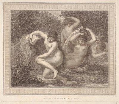 Ninfe e Diana al bagno da Francesco Bartolozzi