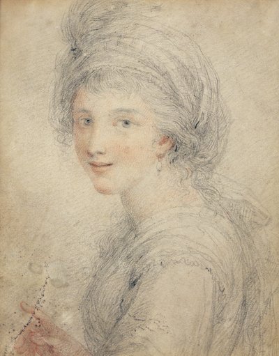 Ritratto di Angelica Kauffman da Francesco Bartolozzi
