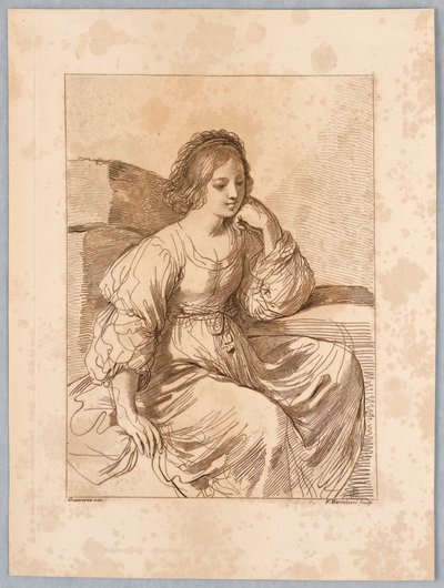 Ritratto di una signora da Francesco Bartolozzi