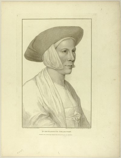 Ritratto di una contadina da Francesco Bartolozzi