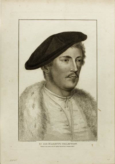 Ritratto di un giovane uomo da Francesco Bartolozzi