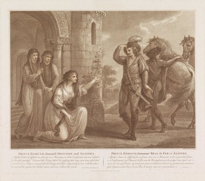Principe Edmondo e Algitha da Francesco Bartolozzi
