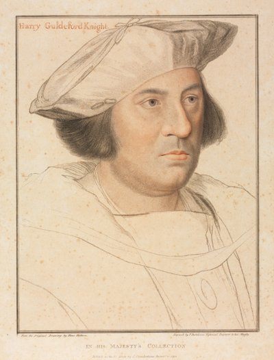 Sir Henhy Guldeford da Francesco Bartolozzi