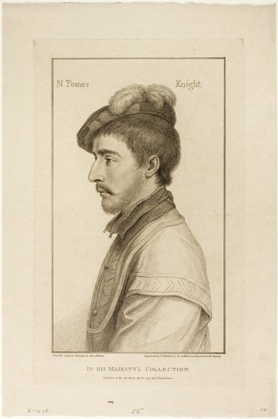Sir Nicholas Poines da Francesco Bartolozzi