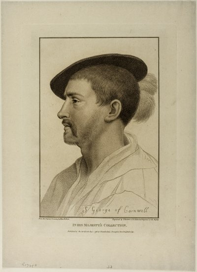 Sir Simon George (di Cornwall) da Francesco Bartolozzi