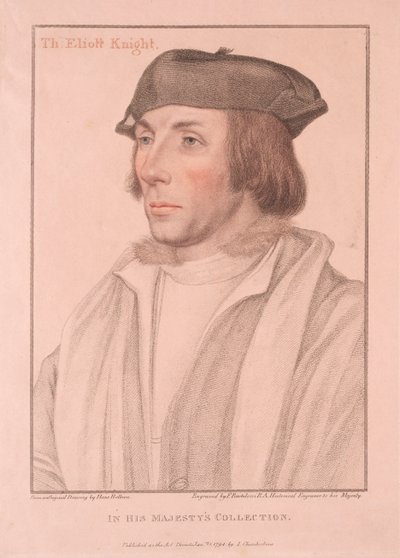 Sir Thomas Eliott da Francesco Bartolozzi