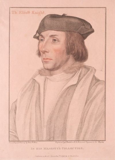 Sir Thomas Eliott da Francesco Bartolozzi