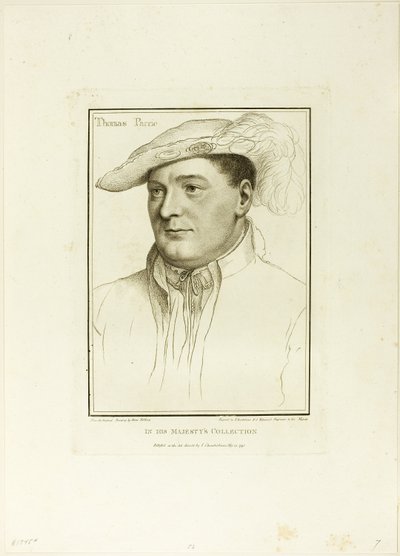 Sir Thomas Parry da Francesco Bartolozzi