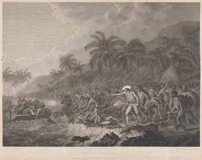 La morte del capitano Cook da Francesco Bartolozzi