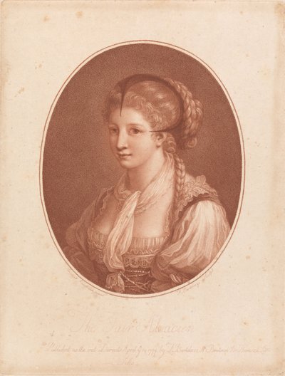 La bella alsaziana da Francesco Bartolozzi